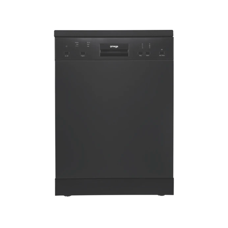 Omega 60cm Freestanding Dishwasher Black