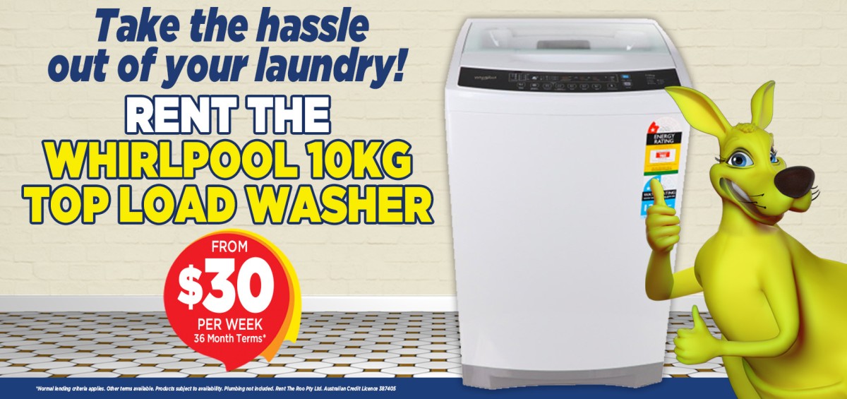 RTR Whirlpool 10Kg washer LP